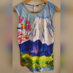 Desigual Mt. Fuji Skort Dress